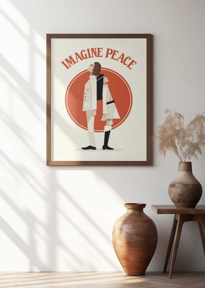 Imagine Peace Couple