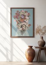 Load image into Gallery viewer, Gathering a Garden Teal Large
