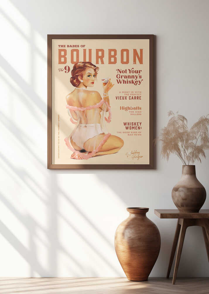 Babes of Bourbon Vol 9 Vintage Whiskey Pinup