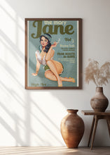 Load image into Gallery viewer, Mary Jane Retro Vintage Pinup Cannabis Art
