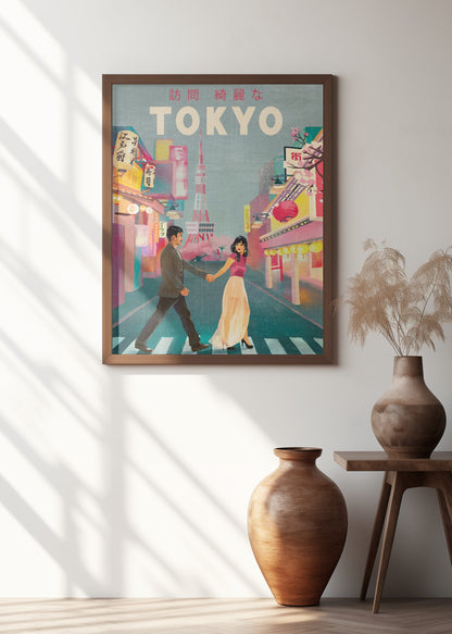 Tokyo Japan Travel Art |