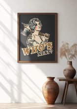 Load image into Gallery viewer, Who&#39;s Next Badass Tattoo Pin Up | Women wall art
