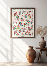 Load image into Gallery viewer, TINY FLOWERS. Zebra Collection | Floral wall art
