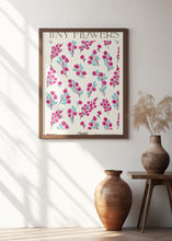 Load image into Gallery viewer, TINY FLOWERS. Zebra Collection | Floral wall art
