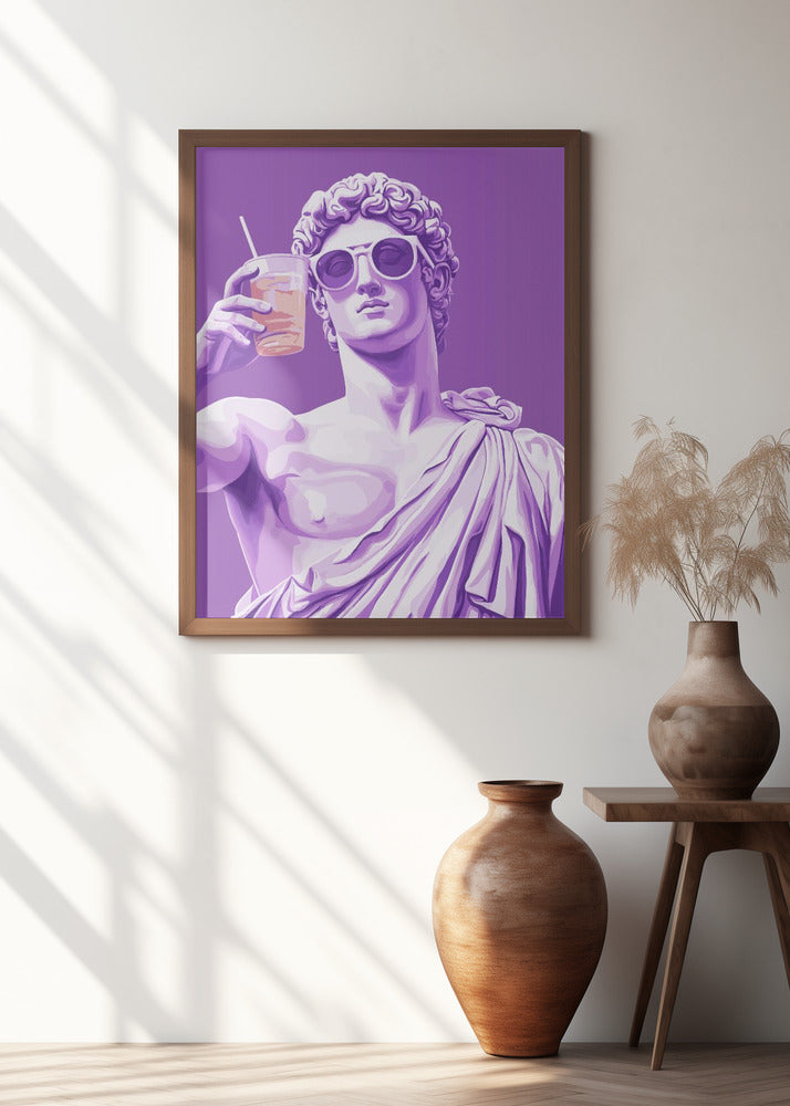Greek Statue Cheers