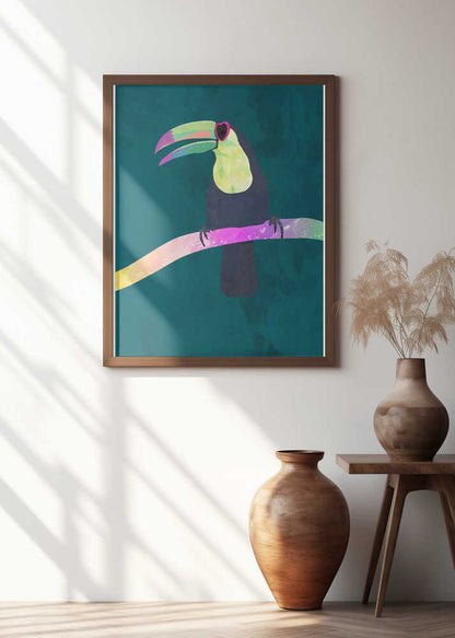 Rainbow toucan