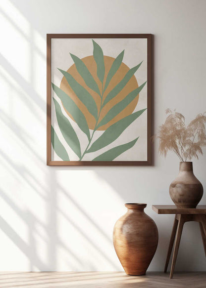 Green Palm Sun
