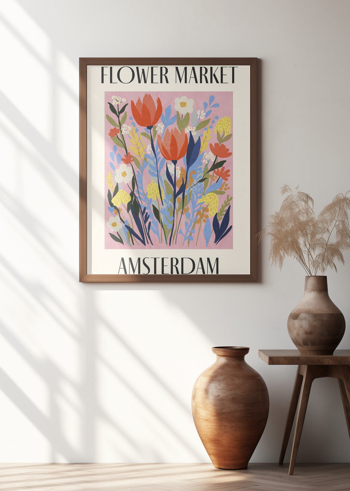 Flower Market Amsterdam Netherlands