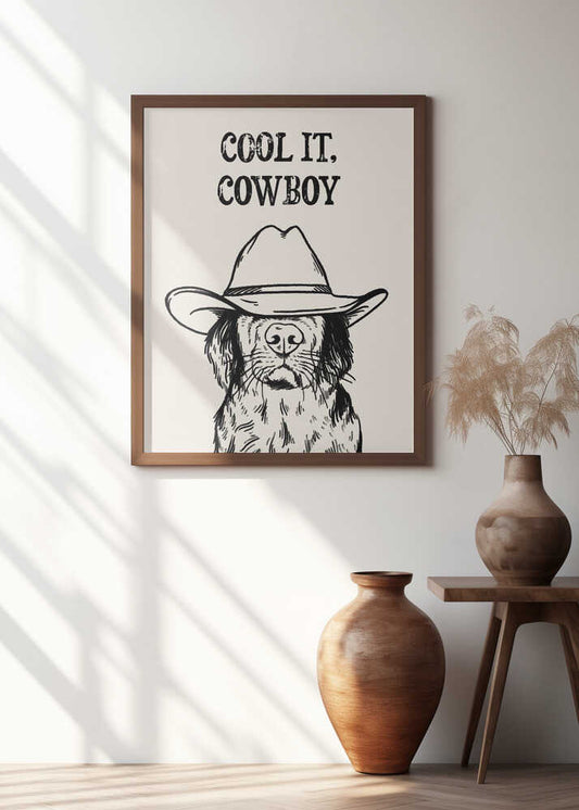 Cool it Cowboy Black
