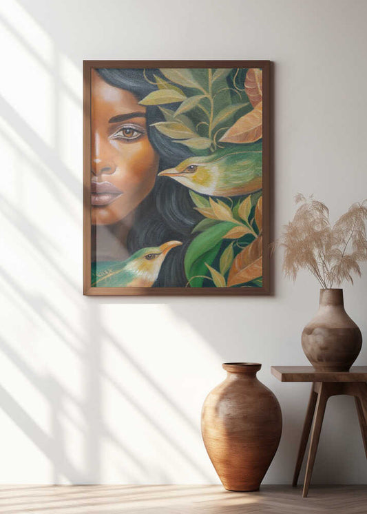 Ethereal Jungle Woman