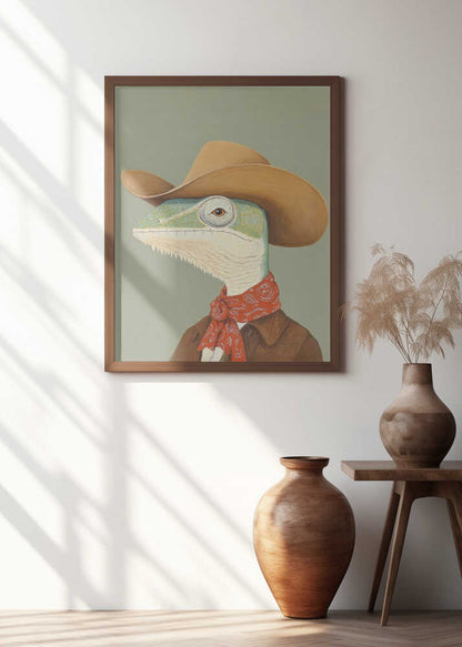 Dapper Cowboy Lizard