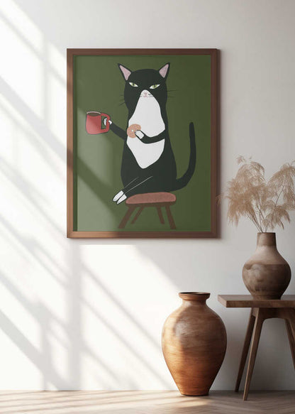 Coffee cat