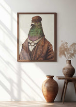 Load image into Gallery viewer, Pigeon Dressed In Vintage Attire
