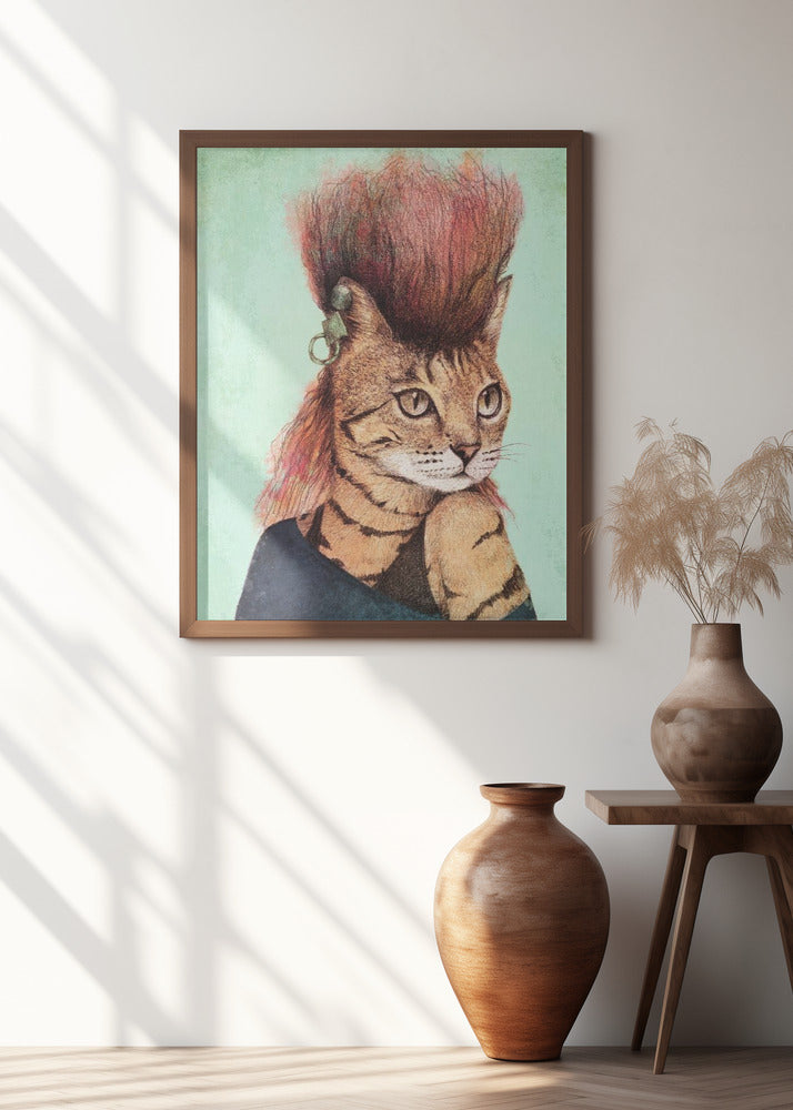 Stylish Tabby Cat