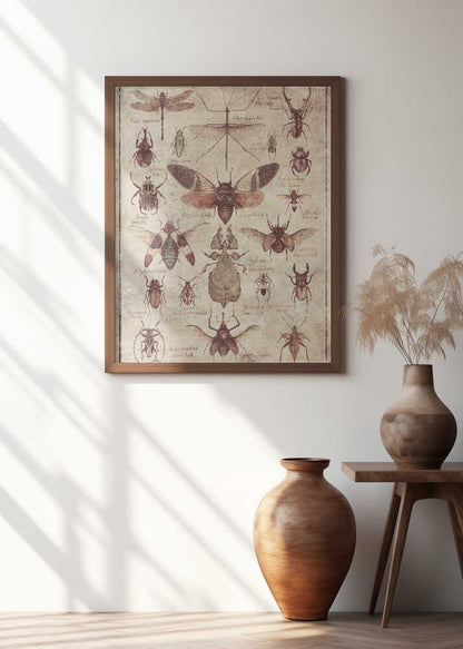 Vintage-style  Insects