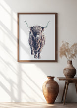 Load image into Gallery viewer, Highland Cattle Colin White
