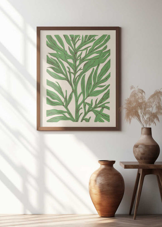 Elegant Green Leaves