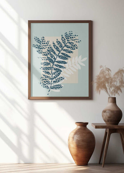 Textured Botanical Leaves