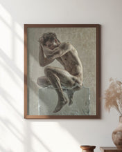 Load image into Gallery viewer, Ice cube Male Portrait | Ice wall art
