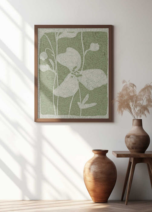 Textured Green Botanicals