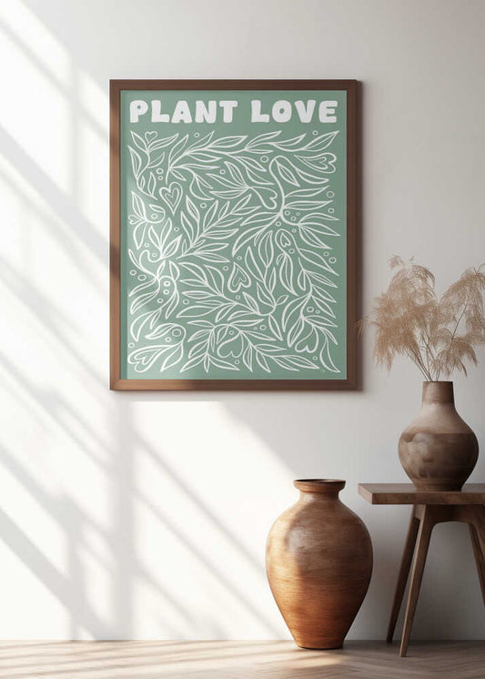 Botanical Love Pattern