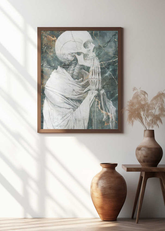 Funny Scull Drawing Illustration 46