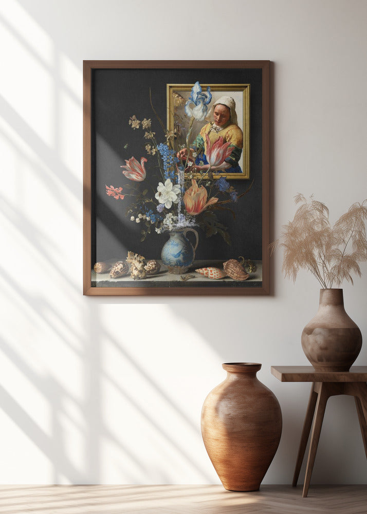 Timeless Blooming | Vintage floral wall art
