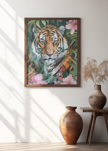 Tiger Spirit | Jungle wall art