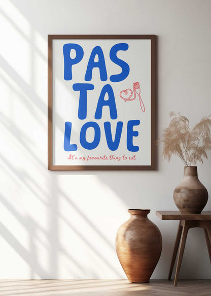 Pastalove - blau/rot