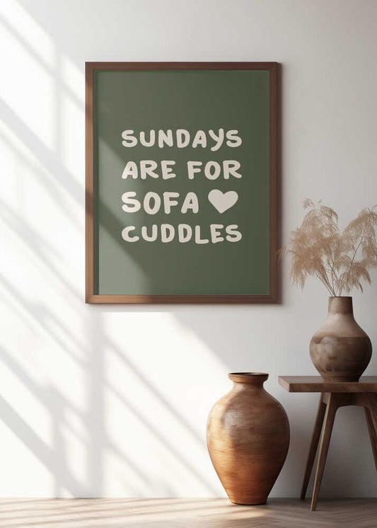 Sunday Sofa Cuddles