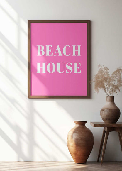Hot Pink Beach House