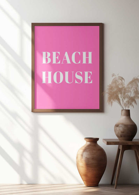 Hot Pink Beach House