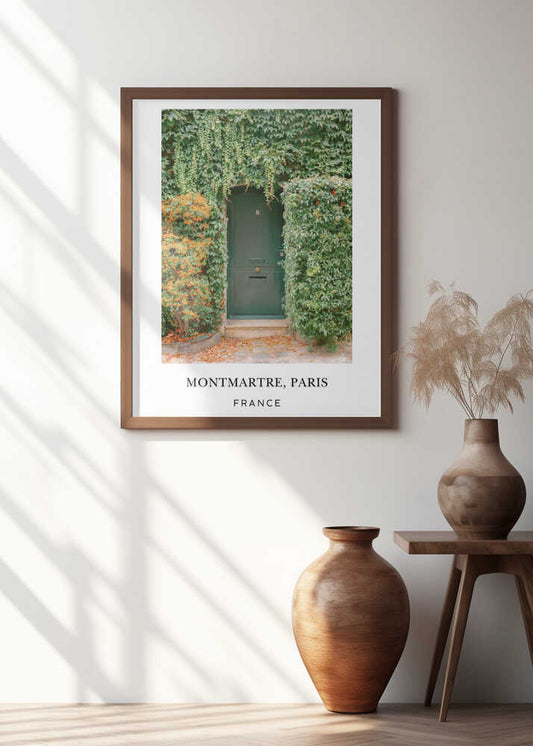 Ivy door Paris Travel poster