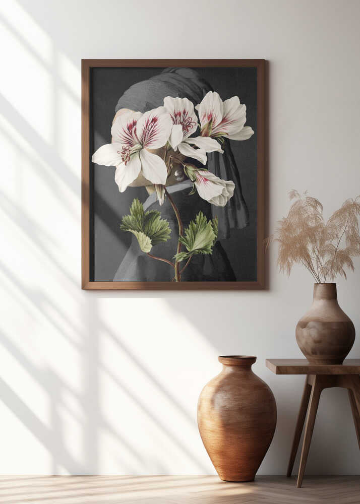 Girl with Pearl Earring - Behind the Pelargonium Edition