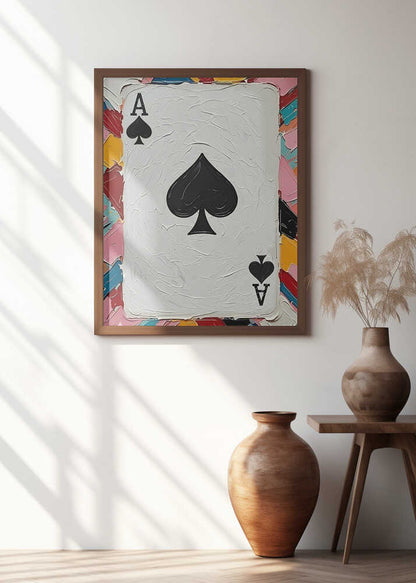 Textured Ace Of Spades