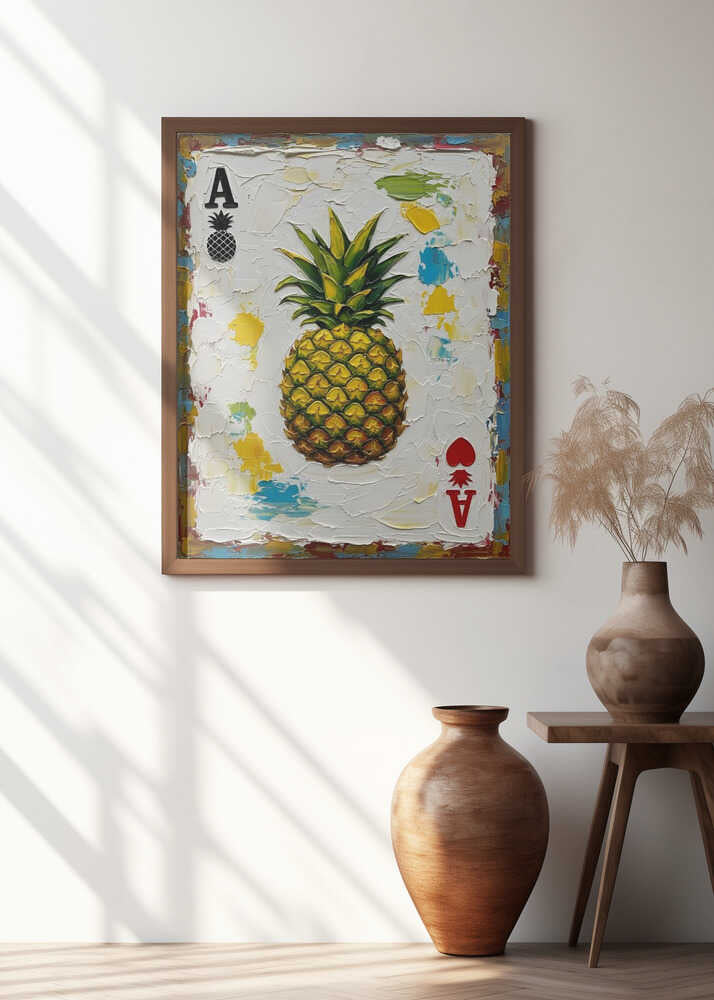 Pineapple Ace Card