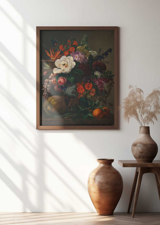 A Vase With Flowers