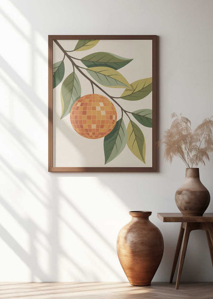 Botanical Disco Ball