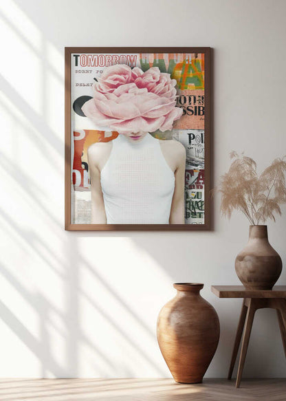 Pink Rose Woman