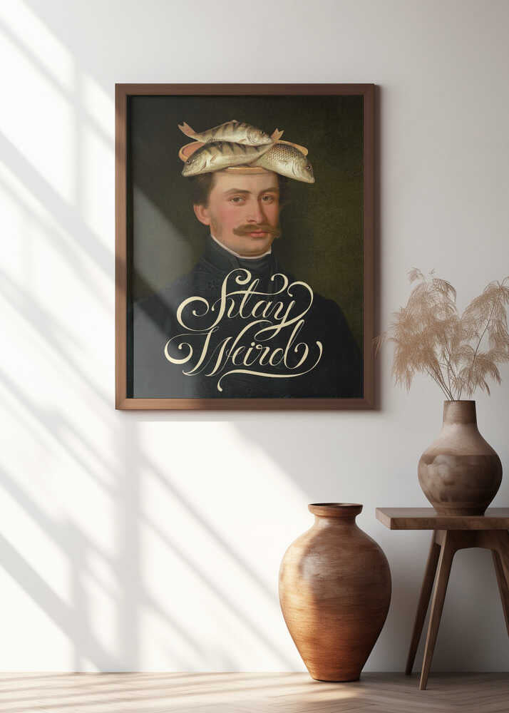 Stay Weird Fish Portrait