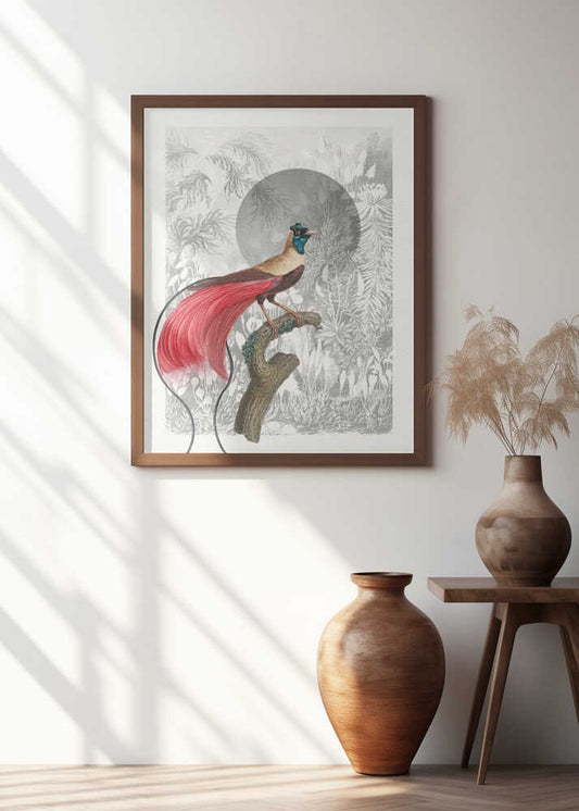 Moonlit Jungle Bird