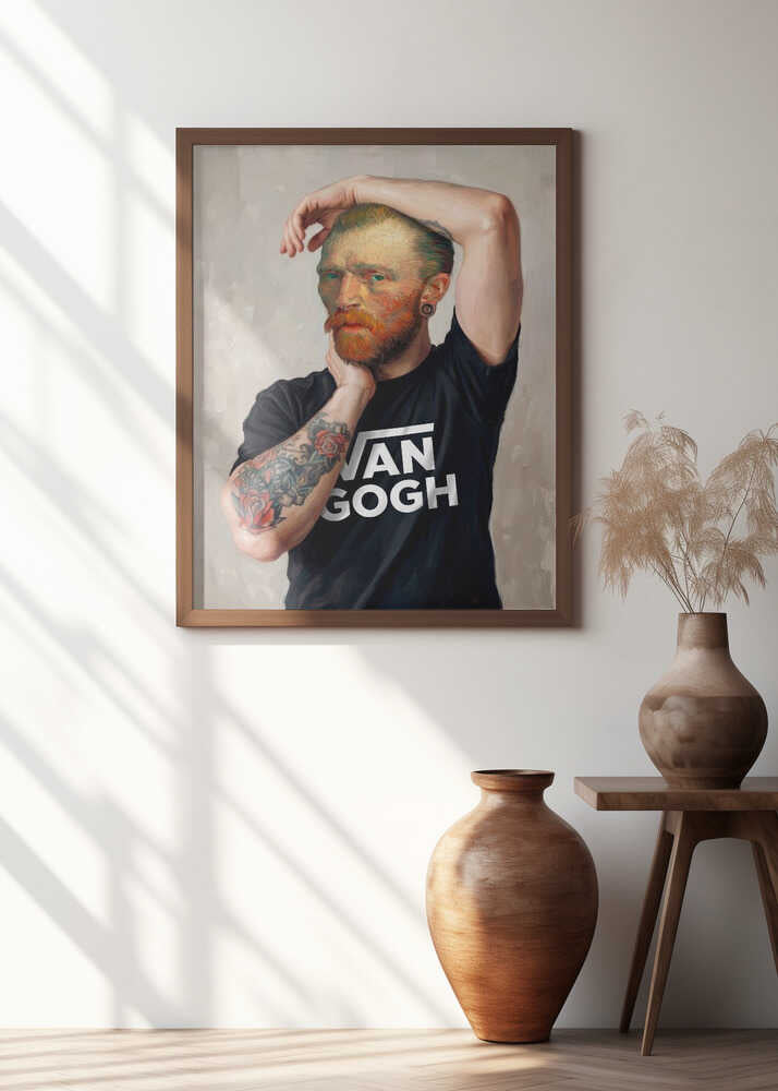 Modern Painterly Portrait