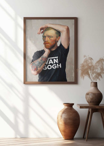 Modern Painterly Portrait