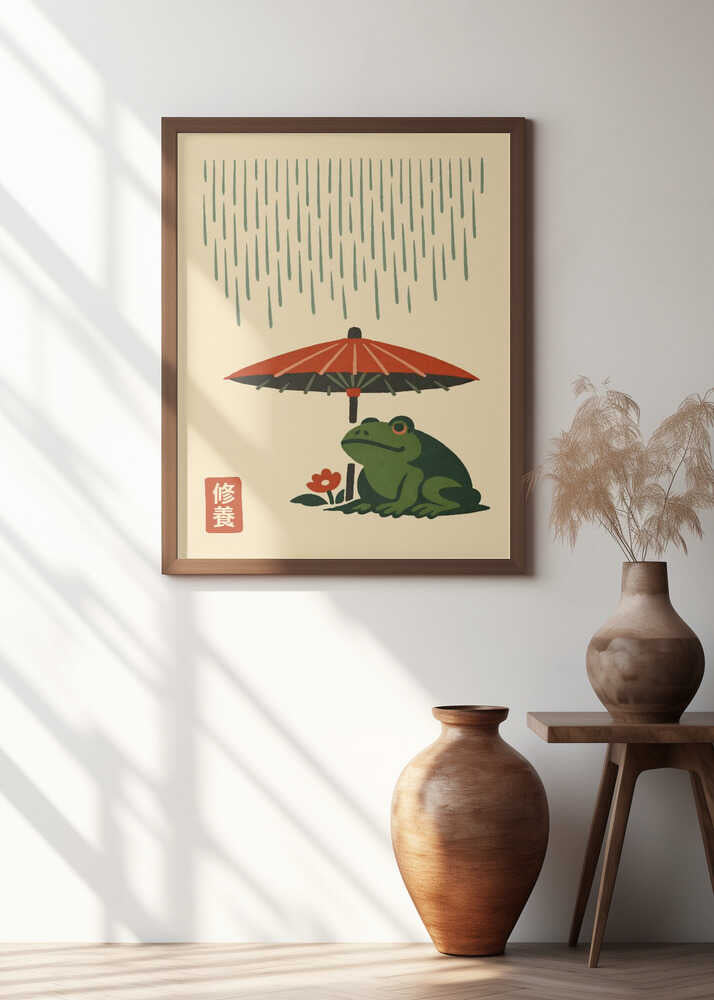 Rainy Day Frog Umbrella