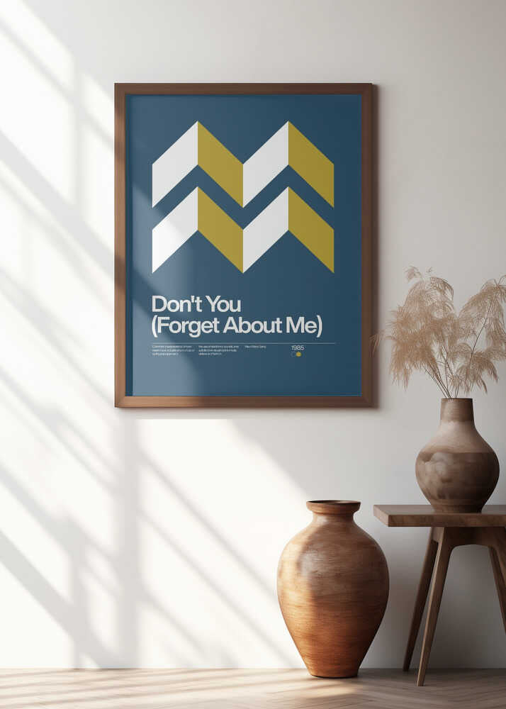 Retro Geometric Lyric