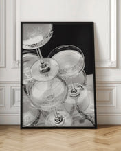 Load image into Gallery viewer, Champagne tower 5 | Alcohol wall art
