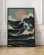 Load image into Gallery viewer, Wild Waves | Sea wall art
