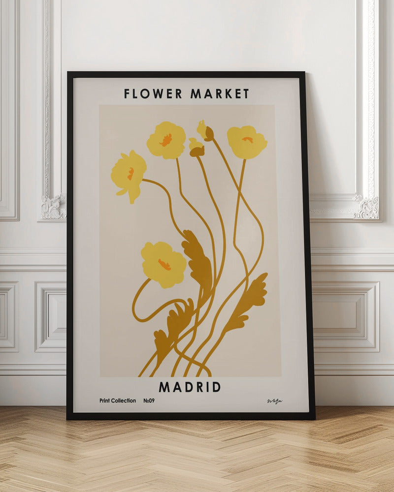Flower Market. Madrid