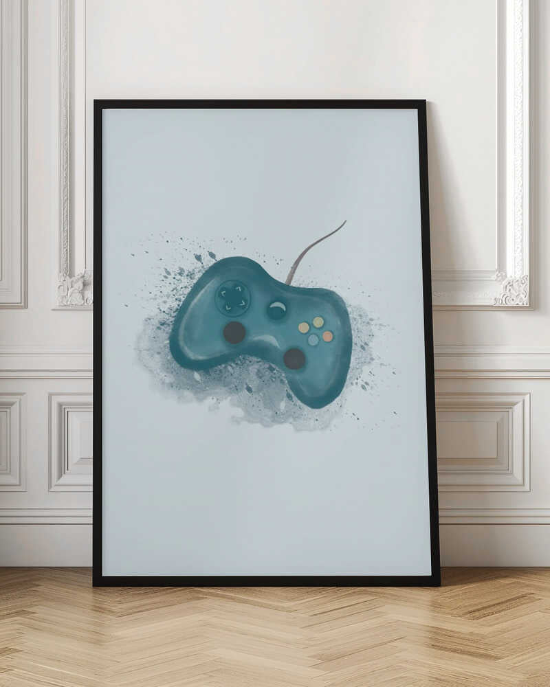 Gamer Splash Blue