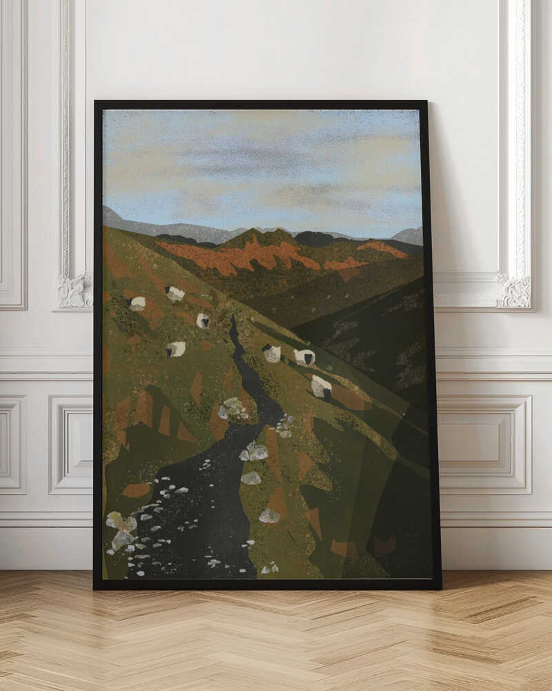 Connemara National Park, Ireland, Wall art Print
